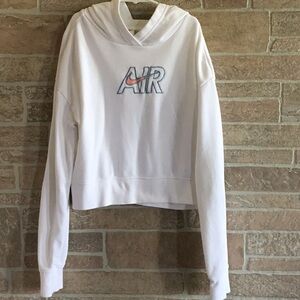 Nike Air French Terry Crop Hoodie